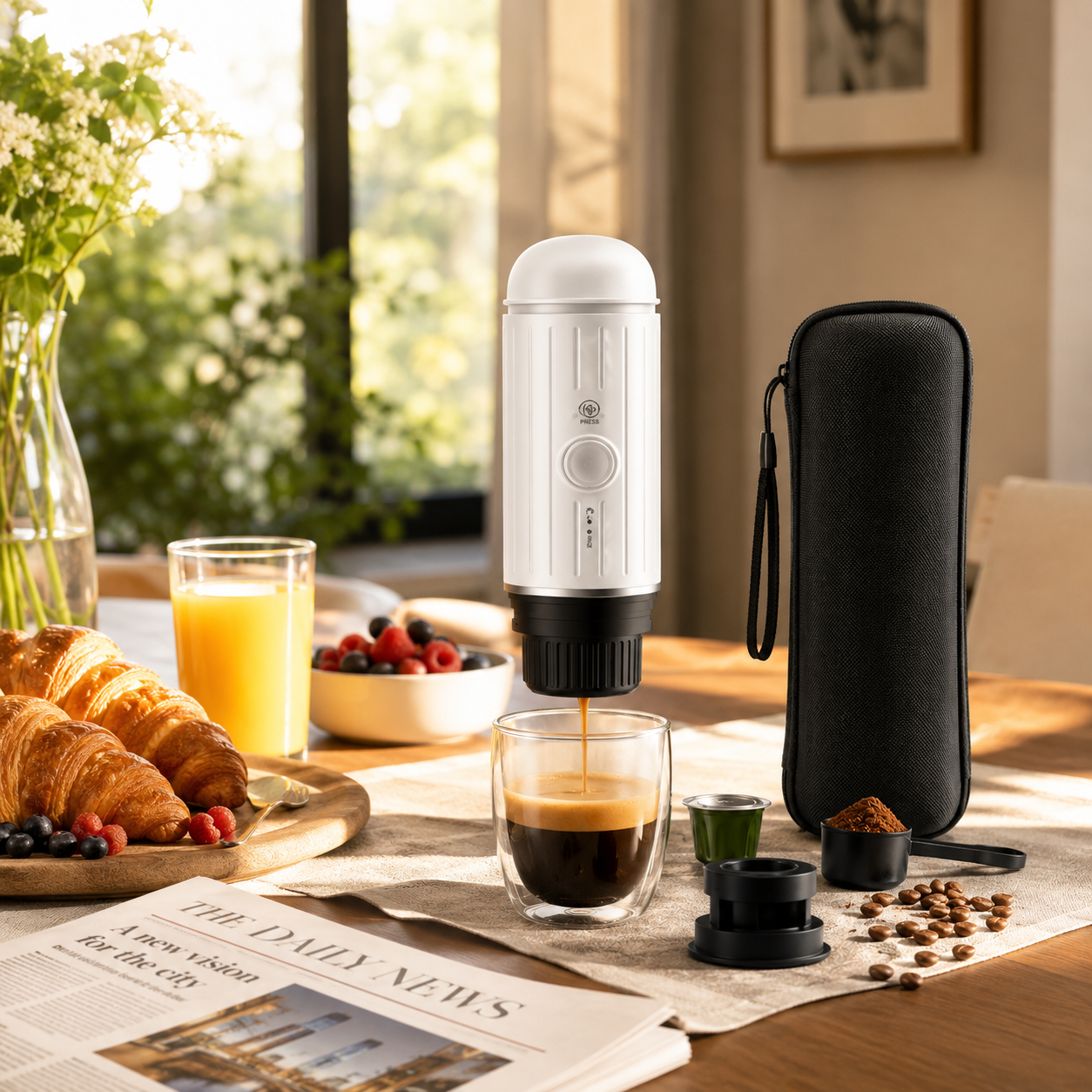 Portable Car Capsule Coffee Maker – Nexetiva