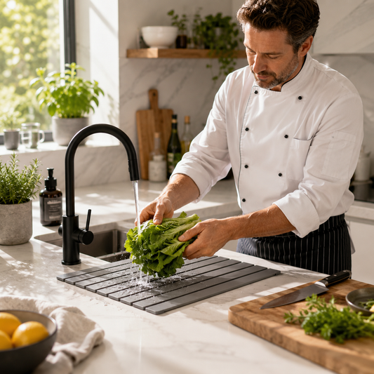 Marble Kitchen Draining Coaster