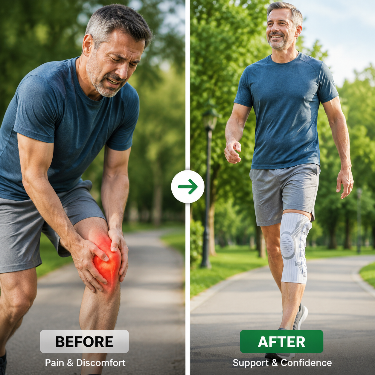 Outdoor Running Knee Pads