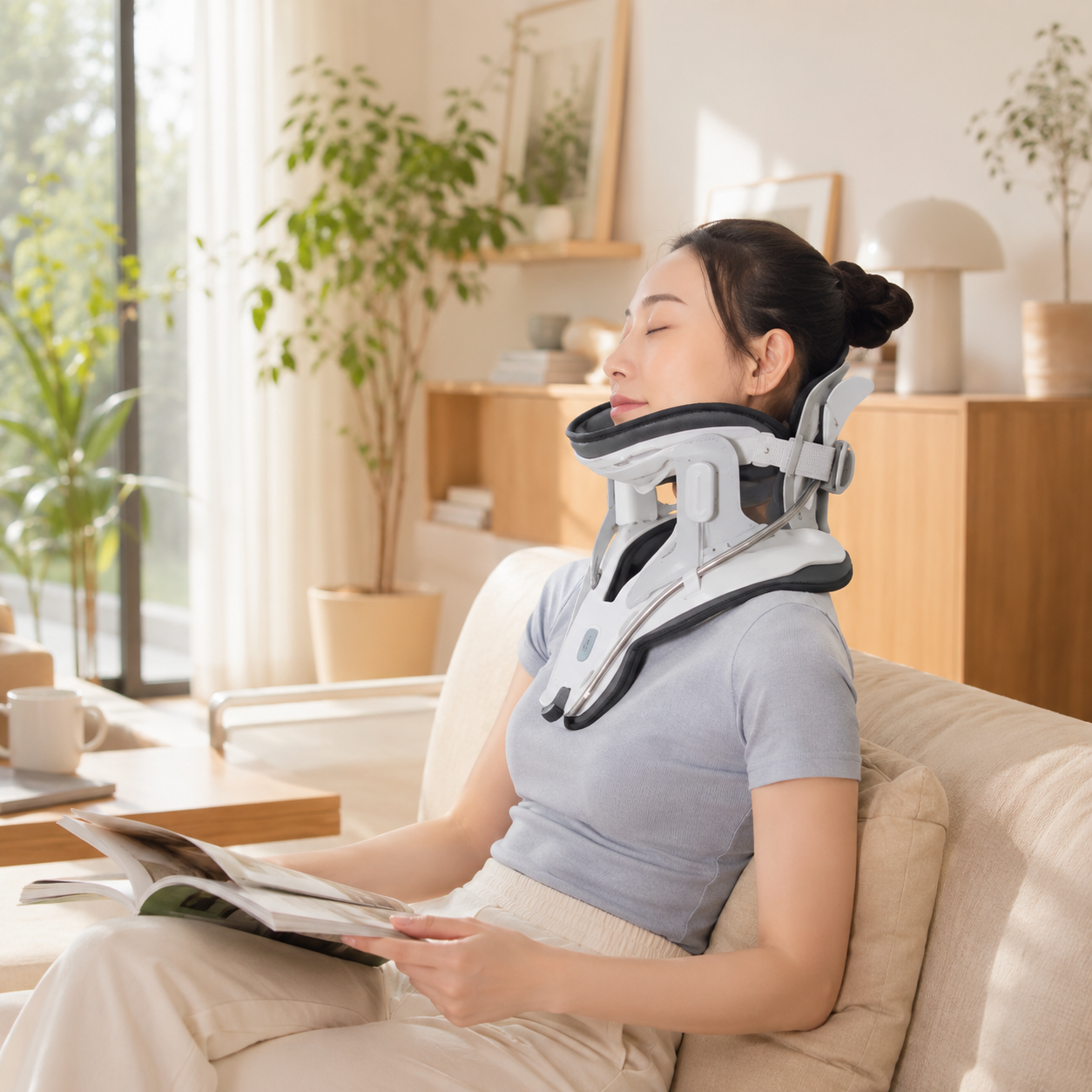 Cervical Neck Traction Posture Corrector Brace