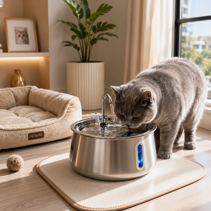 Stainless Steel Pet Water Dispenser