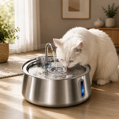 Stainless Steel Pet Water Dispenser