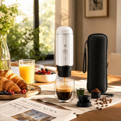 Portable Car Capsule Coffee Maker