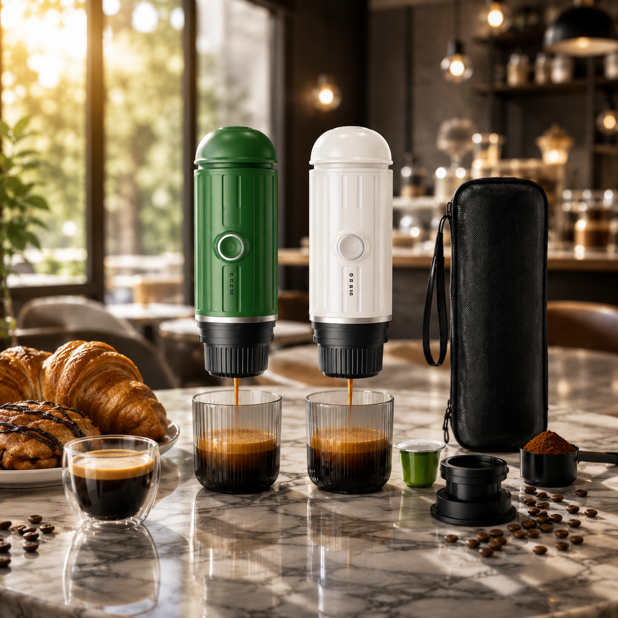 Portable Car Capsule Coffee Maker