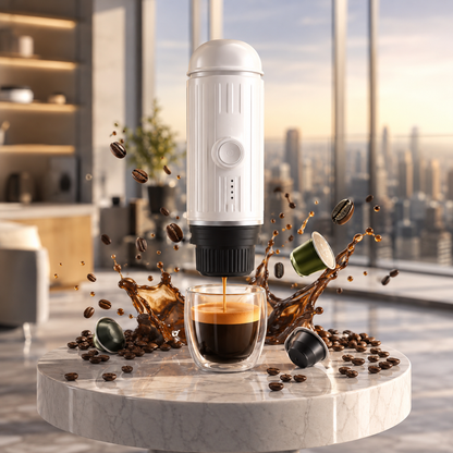 Portable Car Capsule Coffee Maker